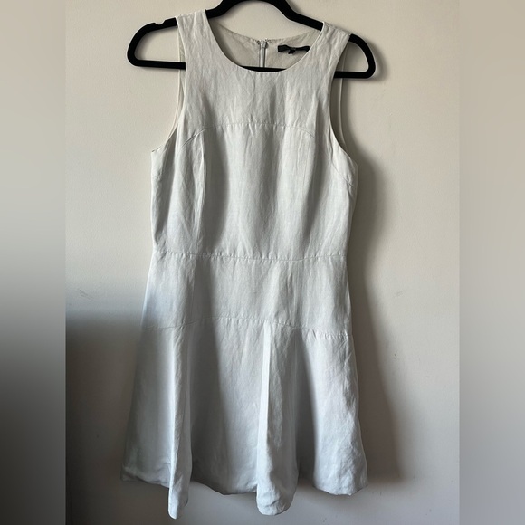 Tibi Fit and Flare Linen Sleeveless dress - Picture 1 of 9